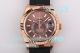ES Factory Swiss Replica Rolex Sky-Dweller Rose Gold Case Brown Face Oysterflex Watch (3)_th.jpg